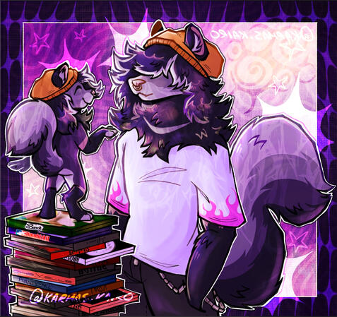 half body commission example!